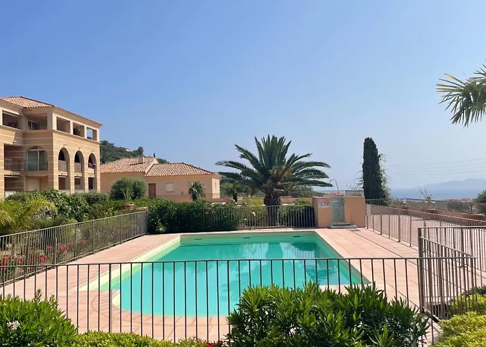 Superbe T2 Avec Grande Terrasse Et Vue Résidence Isola Céleste LʼÎle-Rousse