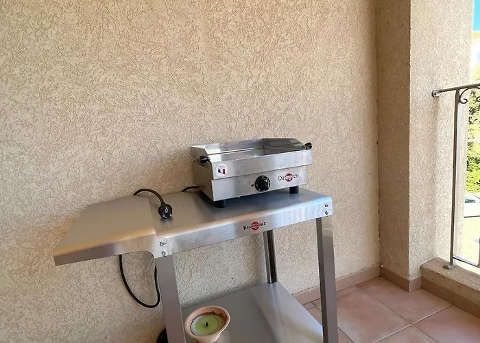 Appartement Superbe T2 Avec Grande Terrasse Et Vue Résidence Isola Céleste