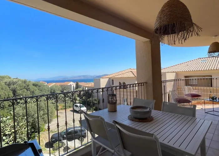 Appartement Superbe T2 Avec Grande Terrasse Et Vue Résidence Isola Céleste